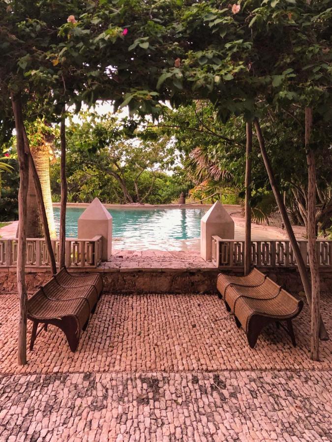 Club De Patos Hotell Sisal Eksteriør bilde
